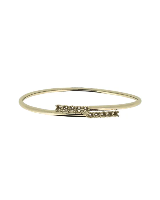18CT T/T BANGLE MOUNT